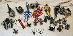 Huge Lego Star Wars LOT (20+) Vintage Sets Furry-Class, A-Wing, Starfighter etc