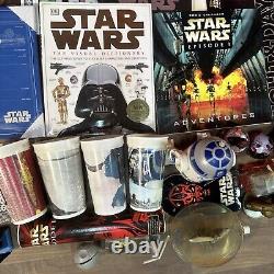 Huge Star Wars Bundle Collection Vintage & Modern Some Rare Bits Toys Books Etc