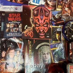 Huge Star Wars Bundle Collection Vintage & Modern Some Rare Bits Toys Books Etc