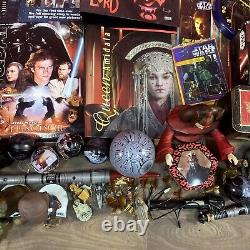 Huge Star Wars Bundle Collection Vintage & Modern Some Rare Bits Toys Books Etc