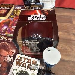 Huge Star Wars Bundle Collection Vintage & Modern Some Rare Bits Toys Books Etc