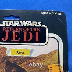 Jawa vintage star wars Figure Original Carded Sealed 1983 Rare Moc