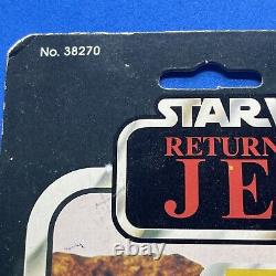 Jawa vintage star wars Figure Original Carded Sealed 1983 Rare Moc