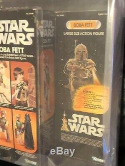 KENNER 1979 STAR WARS 12 INCH SERIES BOBA FETT VINTAGE Factory Sealed AFA 60