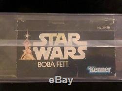 KENNER 1979 STAR WARS 12 INCH SERIES BOBA FETT VINTAGE Factory Sealed AFA 60