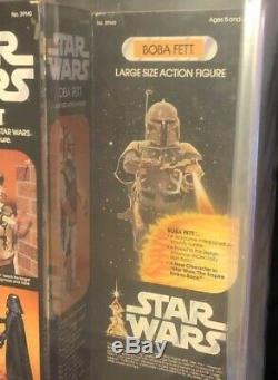 KENNER 1979 STAR WARS 12 INCH SERIES BOBA FETT VINTAGE Factory Sealed AFA 60