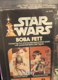 KENNER 1979 STAR WARS 12 INCH SERIES BOBA FETT VINTAGE Factory Sealed AFA 60