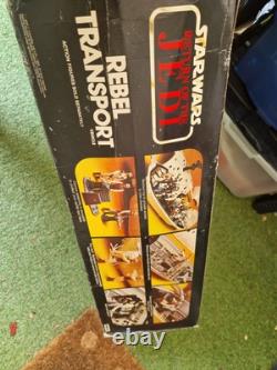 KENNER 1982 STAR WARS Vintage Boxed Rebel Transporter Complete
