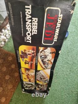 KENNER 1982 STAR WARS Vintage Boxed Rebel Transporter Complete