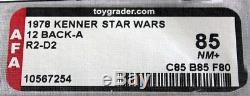 Kenner Star Wars Vintage 12 Back-A R2-D2 AFA 85 NM+ #10567254