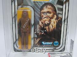 Kenner Vintage Moc 1978 Star Wars New Hope 12-back A Chewbacca Sku Footer Afa 80
