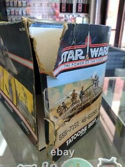 Kenner Vintage Star Wars Tatooine Skiff 1984 Loose Complete With Box Rare