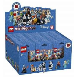 LEGO Disney Series 2 Minifigures Sealed Box Case of 60 Minifig Packs 71024