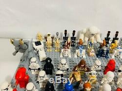 LEGO Star Wars 41 RANDOM Lots of 4 Minifigures Droids + Weapons &usedMix