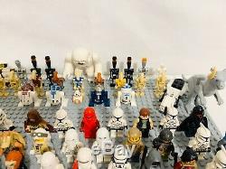 LEGO Star Wars 41 RANDOM Lots of 4 Minifigures Droids + Weapons &usedMix