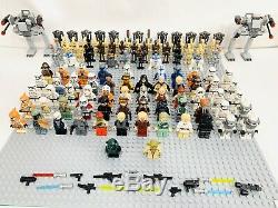 LEGO Star Wars 41 RANDOM Lots of 4 Minifigures Droids + Weapons &usedMix