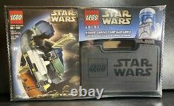 LEGO Star Wars 7153 Jango Fett's Slave I &Cargo Case 65153 Factory Sealed Mint