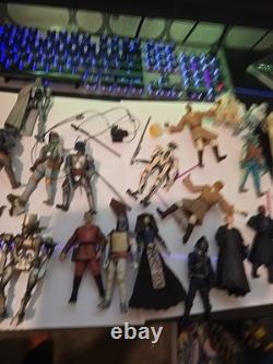 Large Lot Of Starwars Figures New And Used Vintage