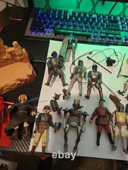 Large Lot Of Starwars Figures New And Used Vintage