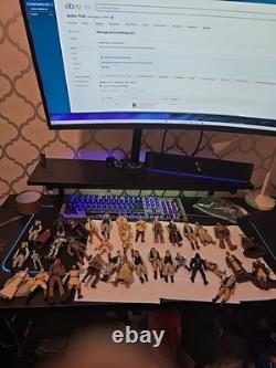 Large Lot Of Starwars Figures New And Used Vintage