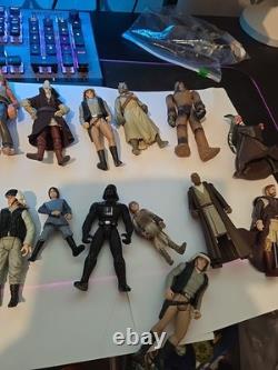Large Lot Of Starwars Figures New And Used Vintage