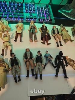 Large Lot Of Starwars Figures New And Used Vintage