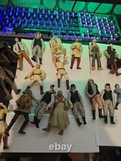 Large Lot Of Starwars Figures New And Used Vintage