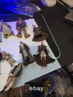 Large Lot Of Starwars Figures New And Used Vintage