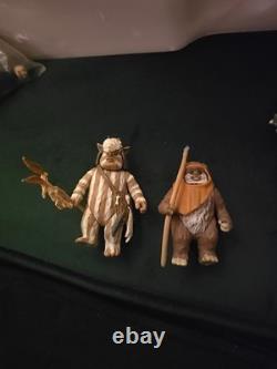Large Lot Of Starwars Figures New And Used Vintage