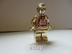 Lego Star Wars Chrome Gold C3PO 1/10000 Authentic SW158 NEAR FLAWLESS C3P0 C3-PO