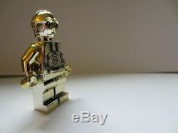 Lego Star Wars Chrome Gold C3PO 1/10000 Authentic SW158 NEAR FLAWLESS C3P0 C3-PO