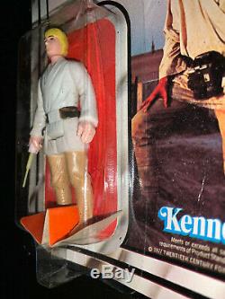 Luke Skywalker Jedi Kenner 1977 Star Wars 12 Back A Back HTF Original Vintage