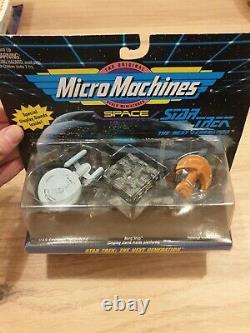 Micro Machines Star Trek Bundle x14 Galoob Vintage Enterprise, deep space nine