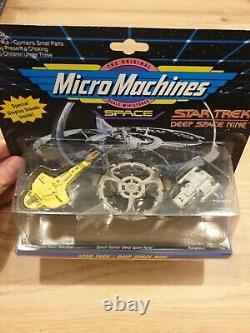 Micro Machines Star Trek Bundle x14 Galoob Vintage Enterprise, deep space nine