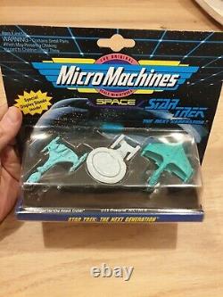 Micro Machines Star Trek Bundle x14 Galoob Vintage Enterprise, deep space nine