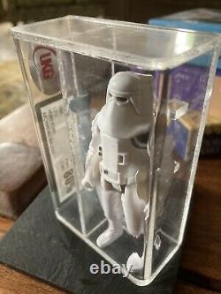 Mint Star Wars Vintage Ukg Graded Hoth Snowtrooper Figure /new Casing/ 1980