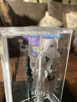 Mint Star Wars Vintage Ukg Graded Hoth Snowtrooper Figure /new Casing/ 1980