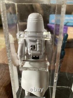 Mint Star Wars Vintage Ukg Graded Hoth Snowtrooper Figure /new Casing/ 1980