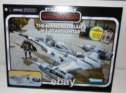 N-1 Starfighter Figurine Star Wars Mandalorian Starship Vintage Action Figure