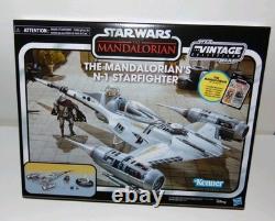 N-1 Starfighter Figurine Star Wars Mandalorian Starship Vintage Action Figure