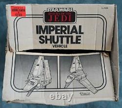 Nice Vintage 1983 Kenner Star Wars Rotj Imperial Shuttle 100% Complete Mib Boxed