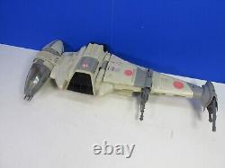 Original VINTAGE star wars complete B WING FIGHTER VEHICLE kenner ROTJ 1984