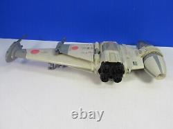 Original VINTAGE star wars complete B WING FIGHTER VEHICLE kenner ROTJ 1984