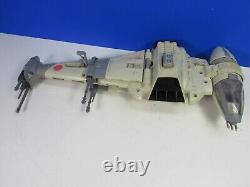 Original VINTAGE star wars complete B WING FIGHTER VEHICLE kenner ROTJ 1984