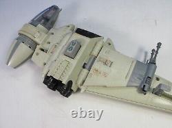 Original VINTAGE star wars complete B WING FIGHTER VEHICLE kenner ROTJ 1984