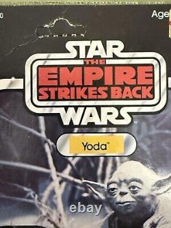 Original Vintage Star Wars Yoda ESB Sealed MOC Unpunched 1980 32 Back