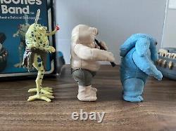 Original vintage Star Wars ROTJ Sy Snootles and the Max Rebo Band + tri logo box