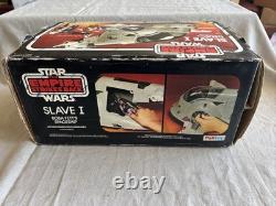 PALITOY STAR WARS SLAVE 1 SPACESHIP ESB BOXED Rare Boba Fett Ship VINTAGE