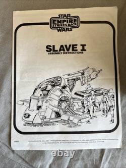 PALITOY STAR WARS SLAVE 1 SPACESHIP ESB BOXED Rare Boba Fett Ship VINTAGE