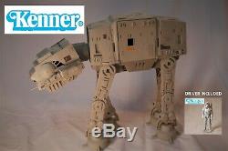 RARE VINTAGE 1981 KENNER STAR WARS AT-AT WALKER VEHICLE with Complete AT-AT Driver